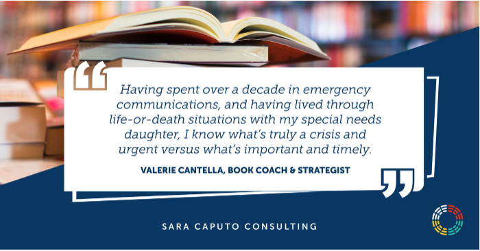 Valerie Cantella Book Coach & Strategist memoir quote